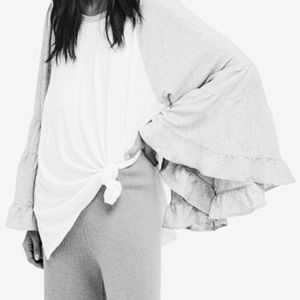 ✨NWT✨ Free People “No Crying in Baseball” Raglan